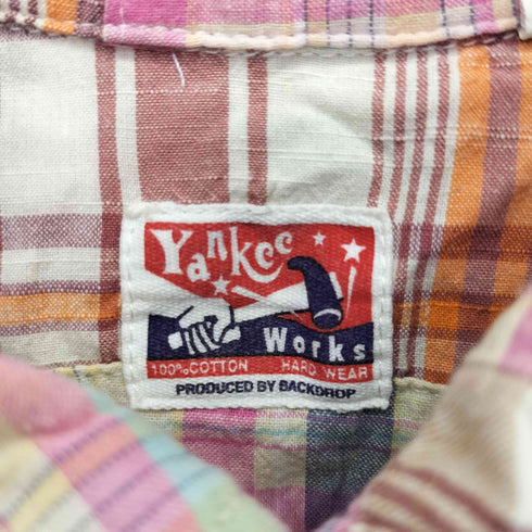 YANKEE WORKS パッチワークチェックシBDャツ メンズ JPN:M