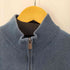 トミーヒルフィガー TOMMY HILFIGER ロゴ刺繍 ハーフジップアップ ハイネックニット メンズ import:XL