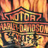 ハーレーダビッドソン HARLEY-DAVIDSON 00S USA製 コットン100 ファイアーパターン バックプリント ノースリーブ Tシャツ メンズ XL