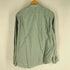グリーンレーベルリラクシング GREEN LABEL RELAXING 22AW ツイルストライプ バンドカラー 長袖 シャツ メンズ JPN:M