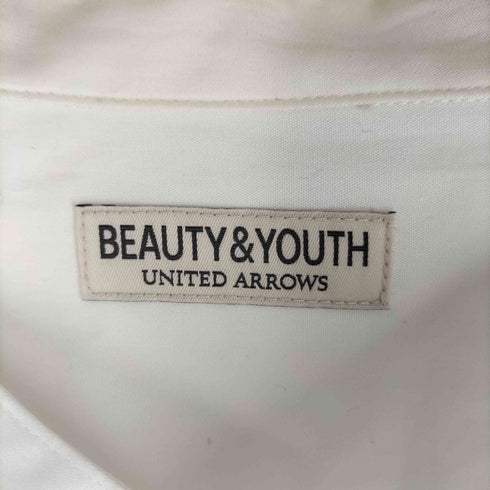 ビューティーアンドユースユナイテッドアローズ BEAUTY & YOUTH UNITED ARROWS 22SS 70/2 ブロード バンドカラー リラックス レギュラー シャツ メンズ JPN:M