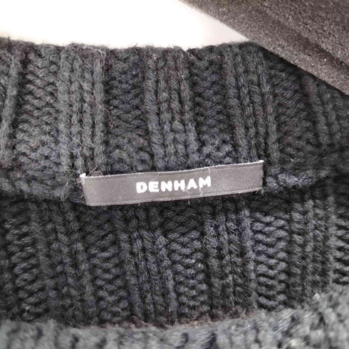 デンハム DENHAM クルーネックコットンニット メンズ