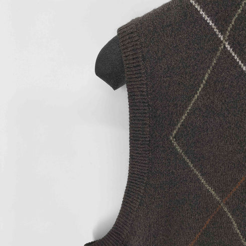 ドッカーズ DOCKERS アーガイルチェックニットベスト メンズ