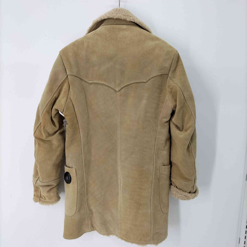 Mid Western スエードレザーカーコート 裏ボア USA製 メンズ US:38
