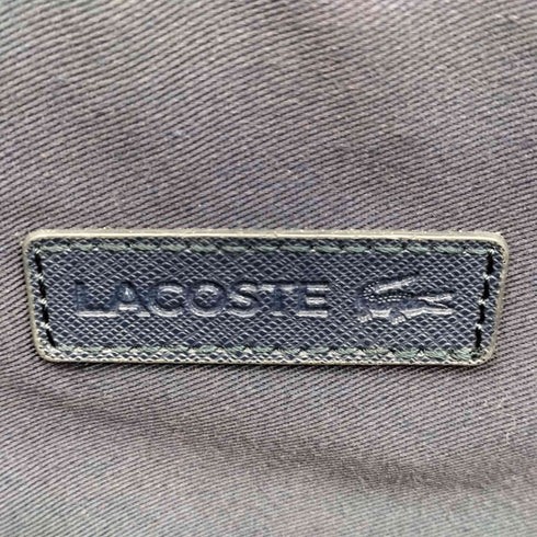 ラコステ LACOSTE フェイクレザー バックパック メンズ