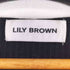 リリーブラウン Lily Brown 布帛ドッキングニットワンピース レディース ONE SIZE