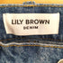 リリーブラウン Lily Brown カーブパネルデニムパンツ レディース JPN:1