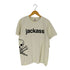 ボートメイクニュークローズ VOTE MAKE NEW CLOTHES JACKASS プリント ダメージ加工 Tシャツ メンズ import:M