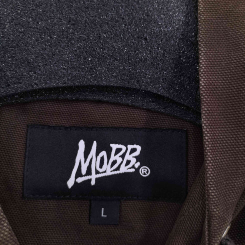 モブ MOBB. 両面ロゴ ジップアップフーディ メンズ JPN:L