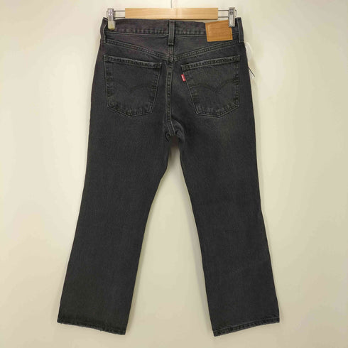 リーバイス Levis MIDDY ANKLE BOOTCUT ブラックデニムパンツ レディース US:26-27