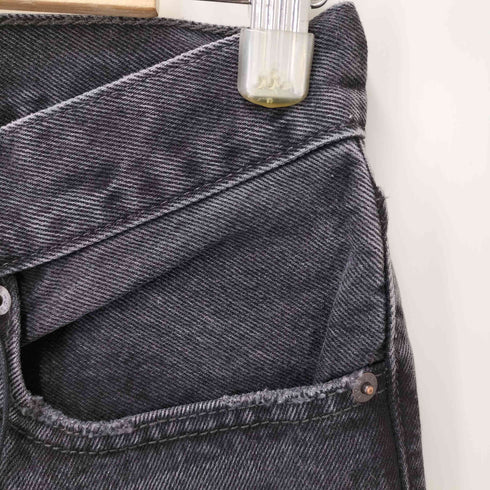 リーバイス Levis MIDDY ANKLE BOOTCUT ブラックデニムパンツ レディース US:26-27