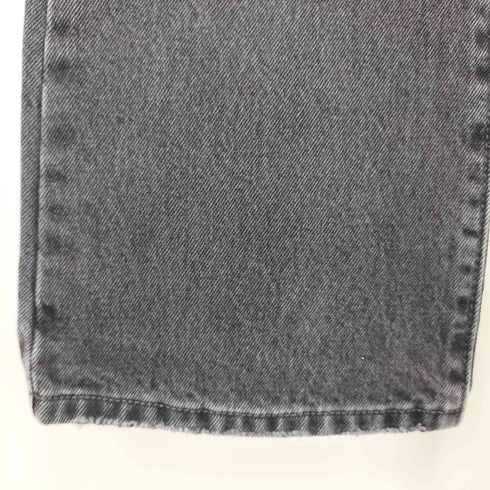リーバイス Levis MIDDY ANKLE BOOTCUT ブラックデニムパンツ レディース US:26-27