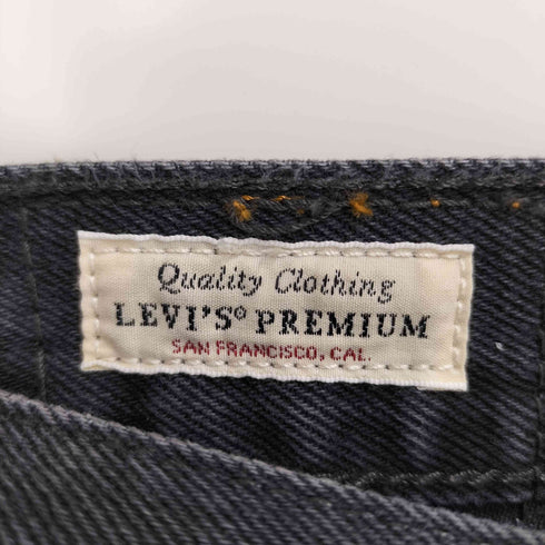 リーバイス Levis MIDDY ANKLE BOOTCUT ブラックデニムパンツ レディース US:26-27