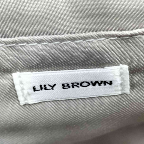 リリーブラウン Lily Brown エコファー切り替えトート レディース FREE