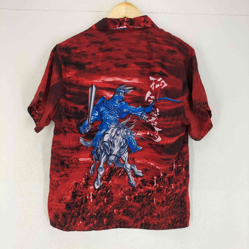 BIG BROTHER 両面イラストプリント開襟シャツ メンズ JPN:XL