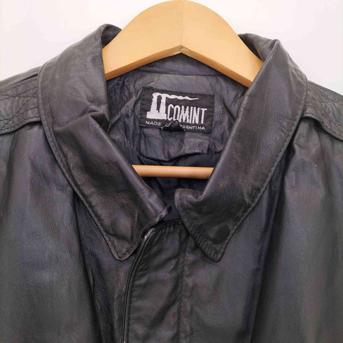 COMINT アルゼンチン製 A-2型 レザーフライトジャケット メンズ import:S