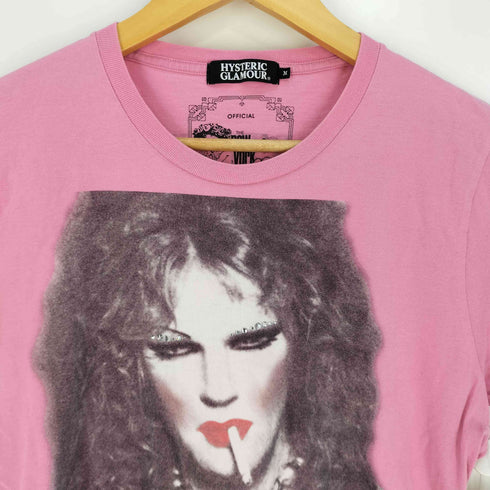 ヒステリックグラマー HYSTERIC GLAMOUR NEW YORK DOLLS ラインストーン Tシャツ レディース JPN:M
