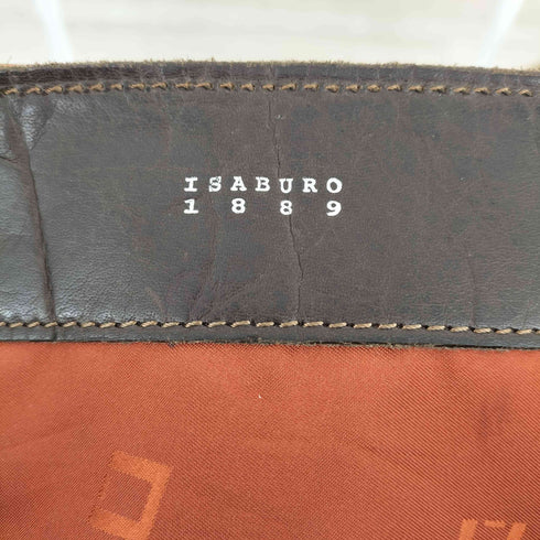 ISABURO1889 レザー x キャンバス ショルダーバッグ メンズ ONE SIZE