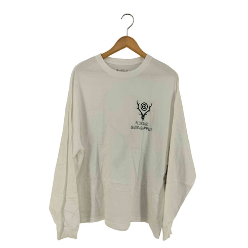 サウスツーウェストエイト SOUTH2 WEST8 別注 Printed Side Slit Crew メンズ JPN:XL