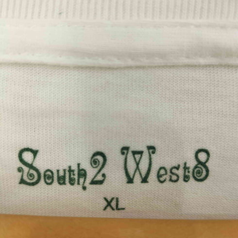 サウスツーウェストエイト SOUTH2 WEST8 別注 Printed Side Slit Crew メンズ JPN:XL