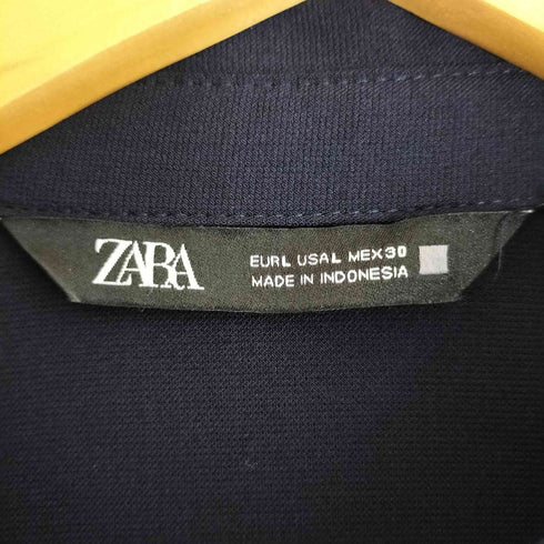 ザラ ZARA ミディ丈 ベルテッド シャツワンピース レディース import:L