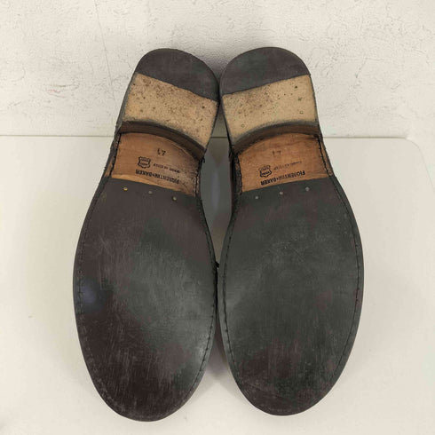 FIORENTINI+BAKER MADE IN ITALY 外羽根 プレントゥ レザーシューズ VERO CUOIO メンズ EUR:41