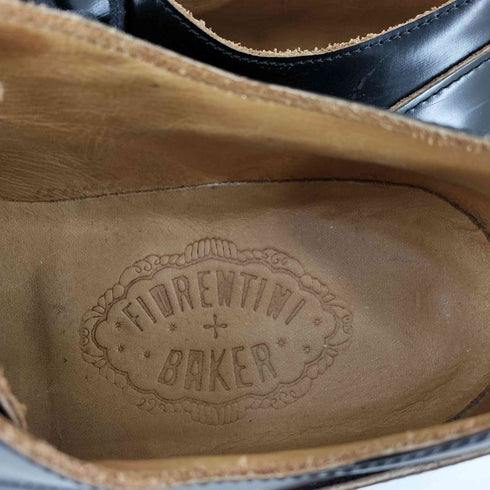 FIORENTINI+BAKER MADE IN ITALY 外羽根 プレントゥ レザーシューズ VERO CUOIO メンズ EUR:41