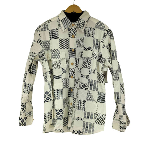 NAMINORITATSUJIN L/S 和柄シャツ メンズ JPN:L