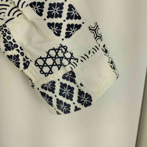 NAMINORITATSUJIN L/S 和柄シャツ メンズ JPN:L