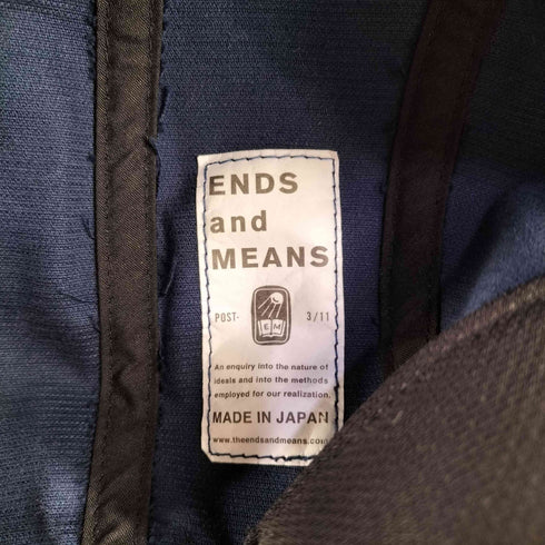 エンズアンドミーンズ ENDS and MEANS Cord Camp Cap メンズ