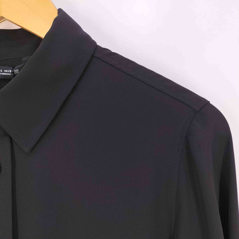 ザラ ZARA デザインメタルボタン とろみシャツ レディース import:L