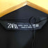 ザラ ZARA デザインメタルボタン とろみシャツ レディース import:L