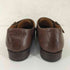 MEERMIN MADE IN SPAIN モンクストラップ ポインテッドトゥ レザーシューズ メンズ UK:8.5