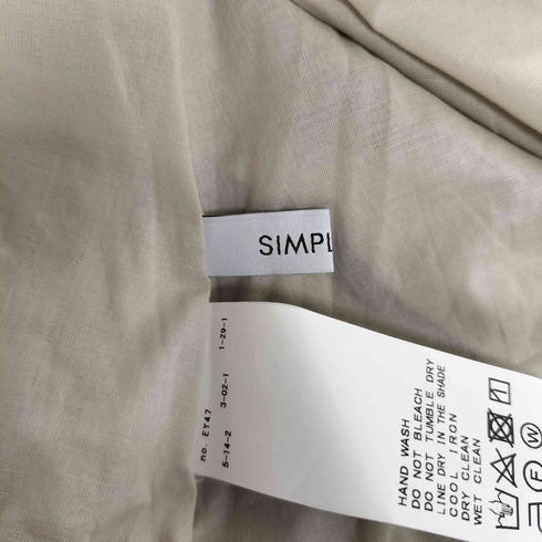 シンプリシテェ SIMPLICITE B.C STOCK ウォーターカラーペイントスカート レディース