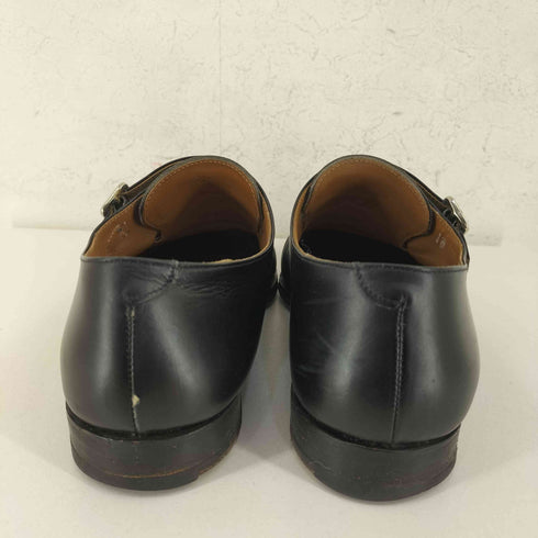 クロケットアンドジョーンズ CROCKETT&JONES 英国製 LOWNDES ダブルモンクストラップ レザーシューズ メンズ UK:8E