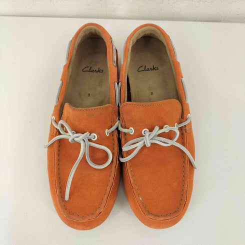 クラークス Clarks スウェードドライビングシューズ メンズ UK:8G