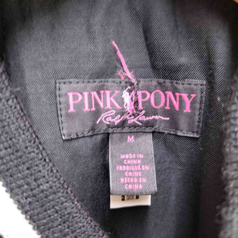 ラルフローレン RALPH LAUREN PINKPONY サテンベースボールジャケット メンズ M