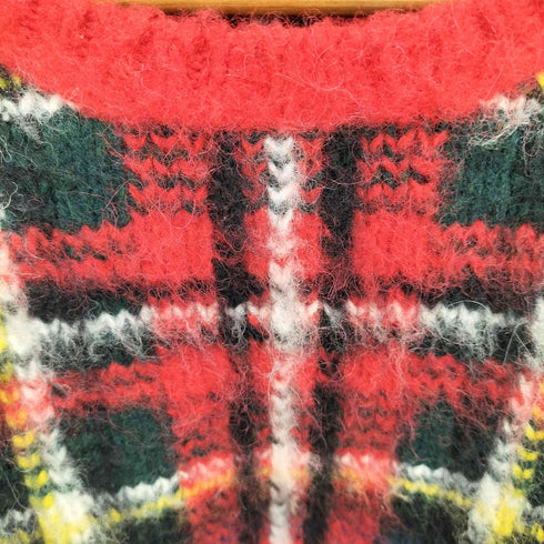 ポロラルフローレン POLO RALPH LAUREN チェックウールブレンドセーター メンズ M