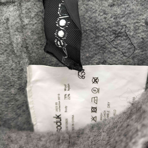スドーク soduk 23SS ダメージニットパンツ レディース
