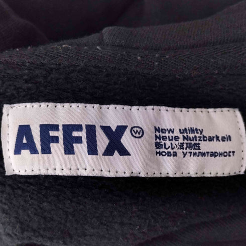 アフィックス AFFIX プルオーバーパーカー メンズ JPN:XS