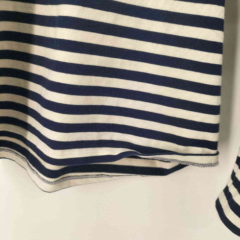 アニエスベーオム Agnes b.homme L/S クルーネックボーダーTシャツ メンズ T1