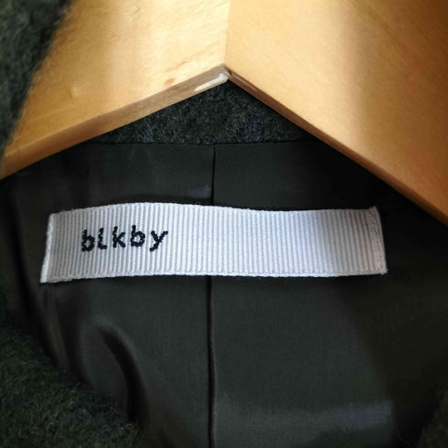 ブラックバイマウジー BLACK by moussy ベルテッド スタンドカラーコート レディース