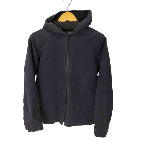 アーペーセー A.P.C. モールスキン フーデッドジャケット メンズ import:M