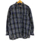FIELD'N FOREST タータンチェック フラップポケット コットン フランネル シャツ メンズ import:XL