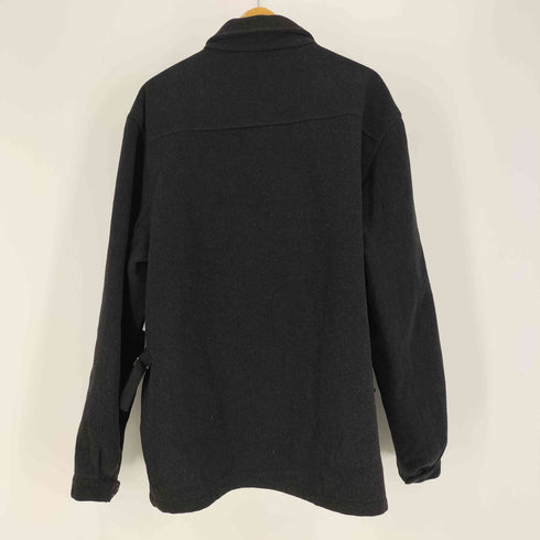 ポロバイラルフローレン Polo by RALPH LAUREN 90S サイド アジャスター ベルト ウール ナイロン スウィングトップ スポーツ ジャケット メンズ import:L