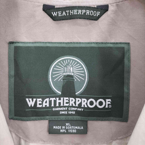 ウェザープルーフ WEATHERPROOF 90S DULONジップ スムース ポリ ナイロン スウィングトップ スポーツ ジャケット ブルゾン メンズ import:XL