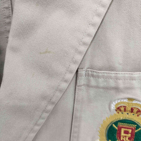 チャップスラルフローレン CHAPS RALPH LAUREN 80-90S OLD 日本製 3B シングル テーラードジャケット メンズ import:L