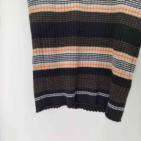 ビューティーアンドユースユナイテッドアローズ BEAUTY & YOUTH UNITED ARROWS リブ カフスボタン コンパクト ニット プルオーバー レディース FREE