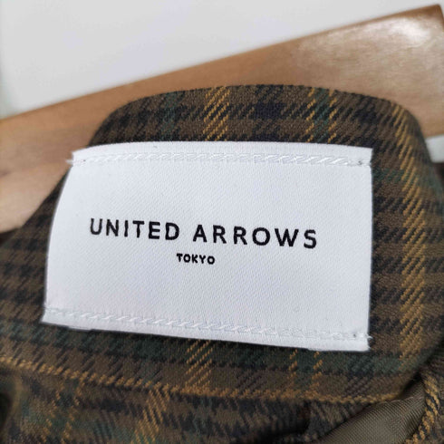 ユナイテッドアローズ UNITED ARROWS P/R チェック ロング フレアスカート W レディース JPN:38