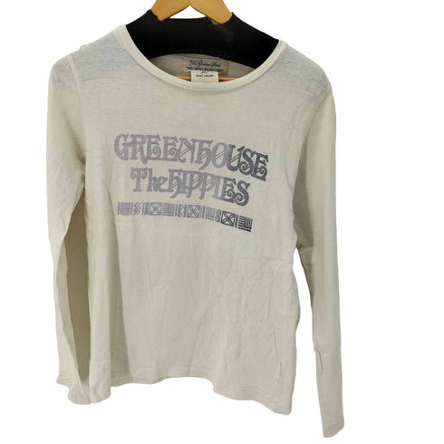 レミレリーフ REMI RELIEF フロントプリント長袖Tシャツ メンズ S